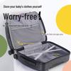 18-inch Lightweight Children's Ride-On Suitcase, Mini Cabin Trolley for Girls and Boys