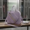 Racket Paddle Bag Large Capacity Crossbody Pickleball Multiple Compartments for Women, Men,