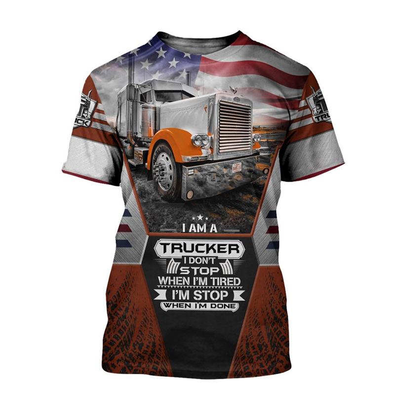 New Man Clothing Summer Tough Guy Style Men's T-shirt Clothing 3D Printed Retro Casual Short Sleeve Oversized O-neck 5XL