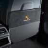 Car Anti-Kick Pad Seat Back Protector Cover Organizer Storage For Porsche Cayenne Panamera Macan 911 718 Taycan Cayman Keyring