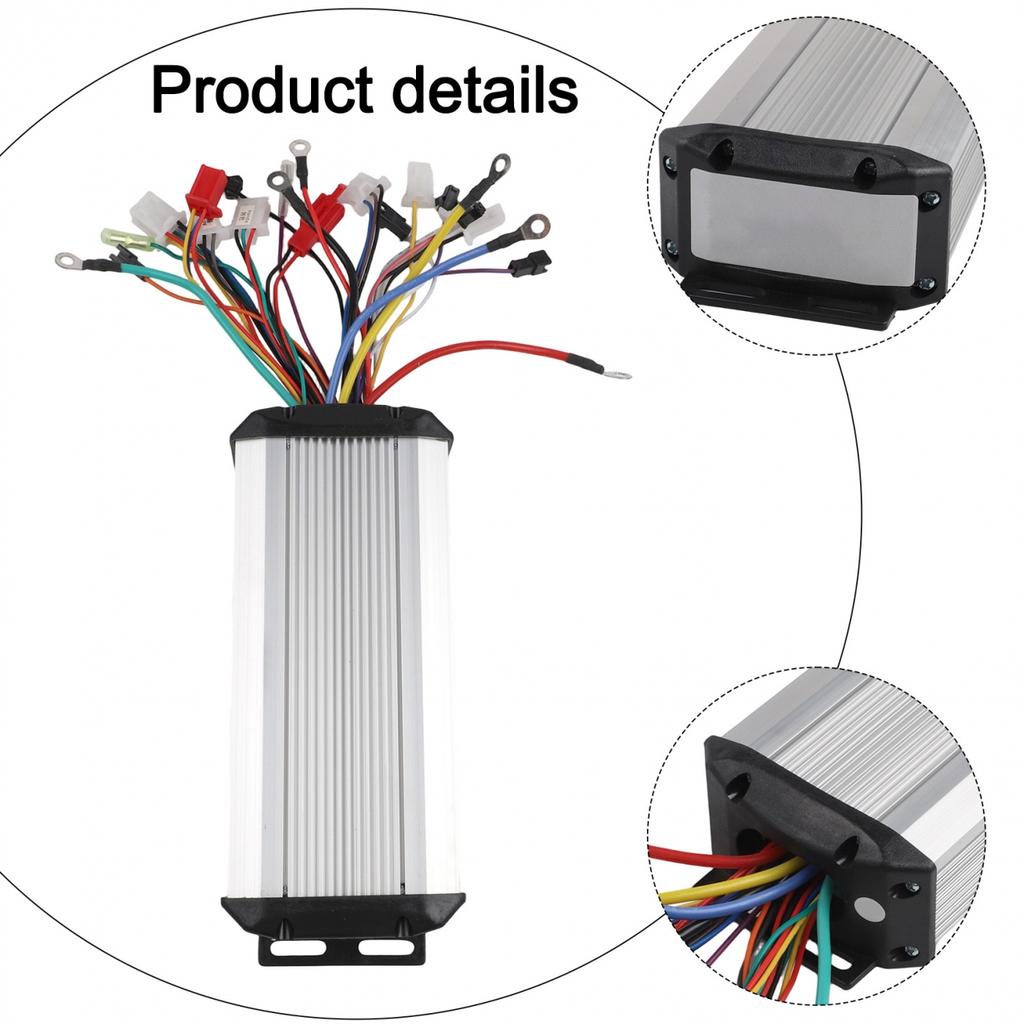 High Efficiency Brushless Motor Controller for Electric Bicycles and Scooters