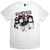 T-shirt unisex dei Libertines: RIP Bandiera Xerox (bianca) (medio)