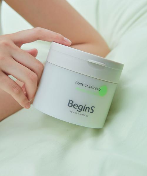 Begins by Jung Saem Mool Pore Clear Pad 70ea (Free Pore Perfecting Serum 5ml)