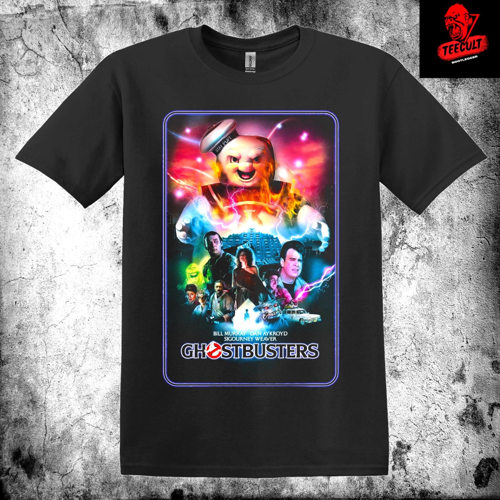 Men s and Women s T-shirts Ghostbusters (1984) Retro Movie Vintage Horror Cotton Unisex XXXXL