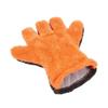 1/2pcs Soft Car Washing Gloves Double-sided Fleece Microfiber Chenille Drying Cloth Car Body Window Tire Cleaning Glove Thicken