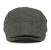 Ht4831 Mens Berets Women Spring Summer Sun Cap Breathable Straw Beret Hat Male Female Adjustable Ivy Flat Cap Vintage Beret Caps
