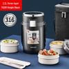 TAFUCO 3-lagige 316 Edelstahl Isolier-Lunchbox