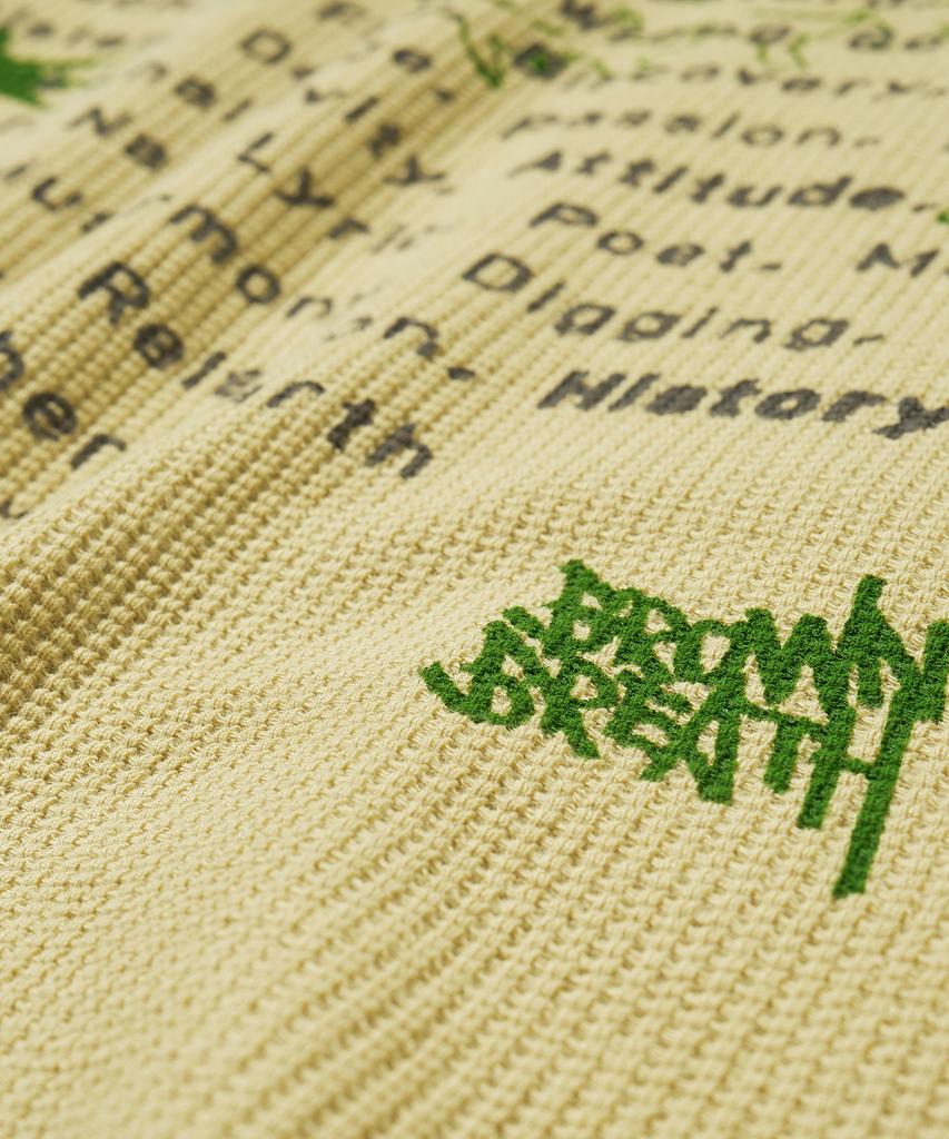 BROWNBREATH Decay Waffle Longsleeve - Mustard