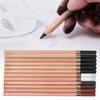 12PCS 4 Colors Sketching Pencils Wooden Charcoal Drawing Pencil Art Supplies with Gift Box