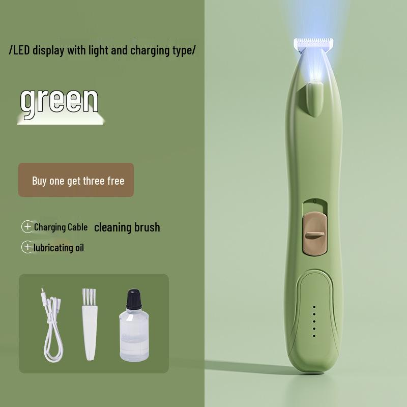 Pet Grooming Clipper: Cat Paw Shaver & Dog Trimmer