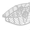 Bike Rear Wheel Net Backseat Guard Mesh Baffle Protector Lightweight Guardrailt Cycling Accessories