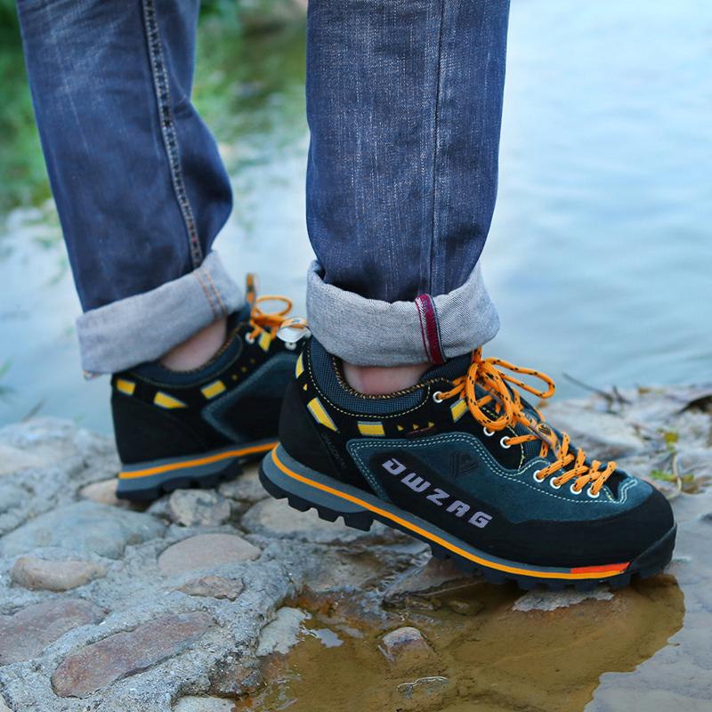 Waterproof Hiking Shoes Mountain Climbing Shoes Outdoor Hiking Boots Trekking Sport Sneakers Men Hunting Trekking Zapatillas
