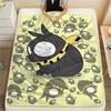 1PC Ranma Print Flannel Blanket, High quality Comfortable for All Seasons, Home Decor, Warmth and Comfort, Perfect for Christmas Gifts127