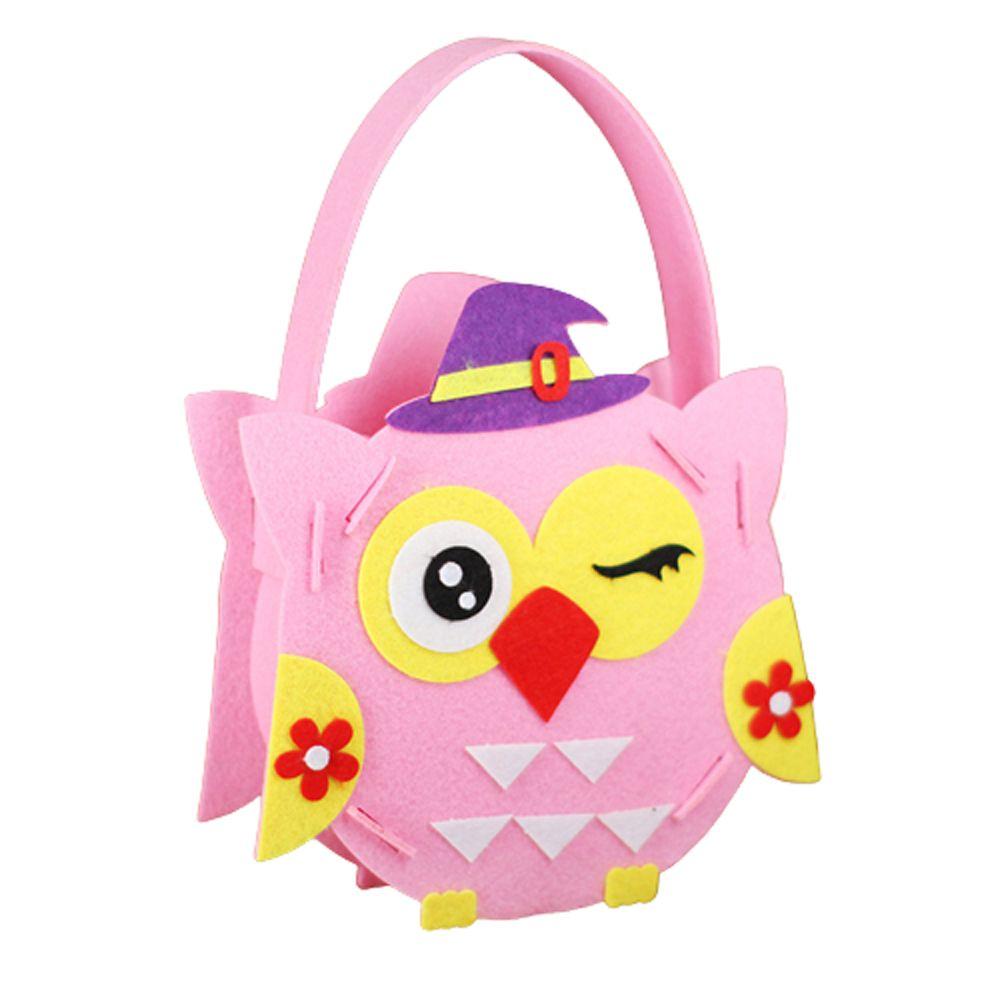 Children's Toys Tote Bag DIY Material Halloween Bag Gift Basket Storage Bucket Halloween Candy Bag