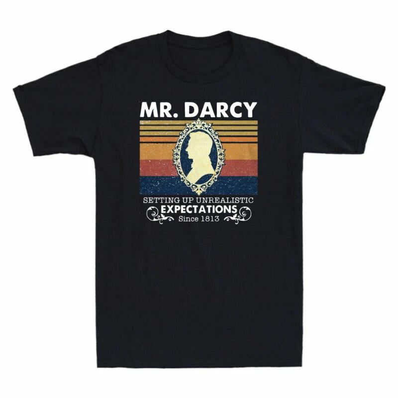 Mr. Darcy Setting Up Unrealistic Expectations Since 1813 Vintage Men's T-Shirt