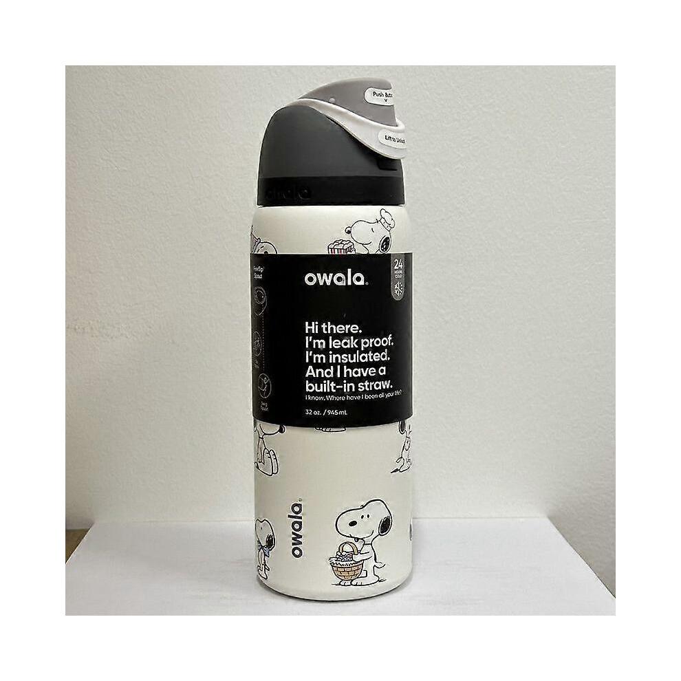 (24oz) Owala Snoopy Water Bottle Exclusive Tumbler 24/32oz Gift In Box