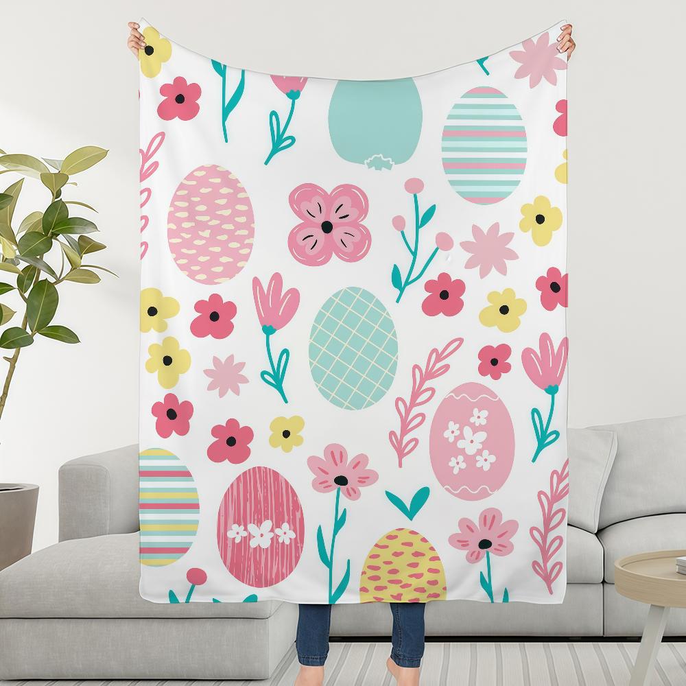 Blanket Throw Super Cosy Plush Living Ostern Room Sofa Couch Childish Birthday Easter Gifts