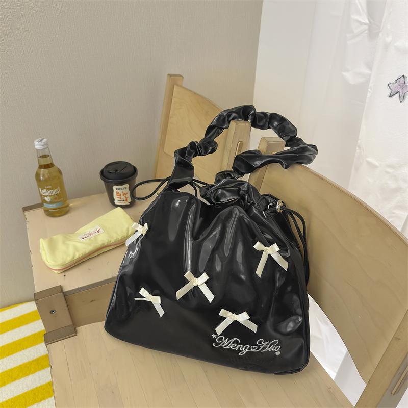 Tote Bag Handbag Bow Shoulder Bag Large Capacity Women Crossbody Bag