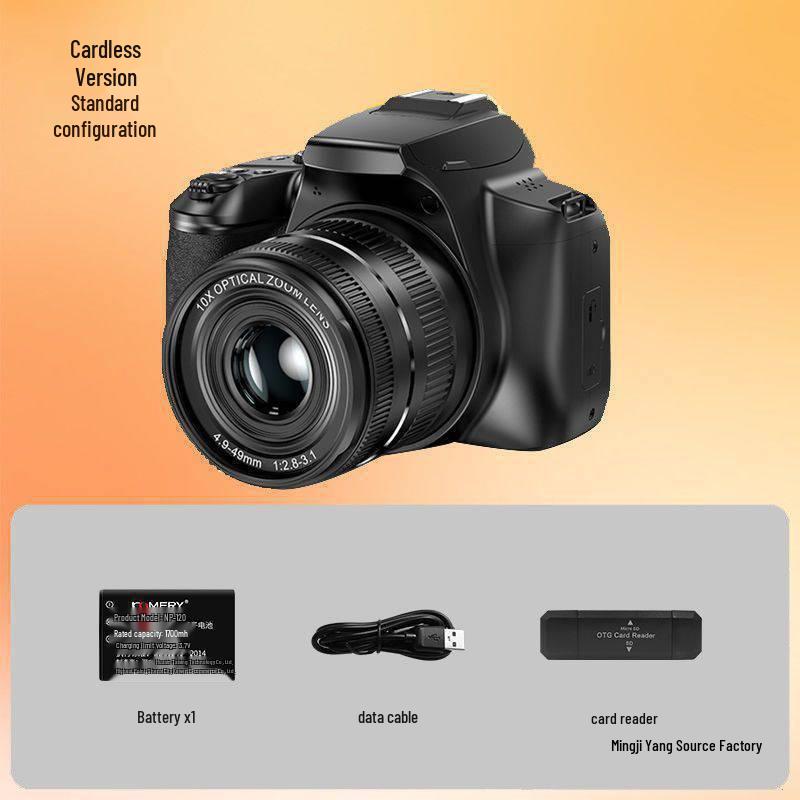 Ultra HD 64MP Entry-Level Mirrorless Camera for Students & Digital Creators