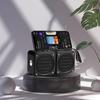 F30 Dual Solar Bluetooth Speaker: Portable Outdoor Wireless Speaker with Radio & Stand
