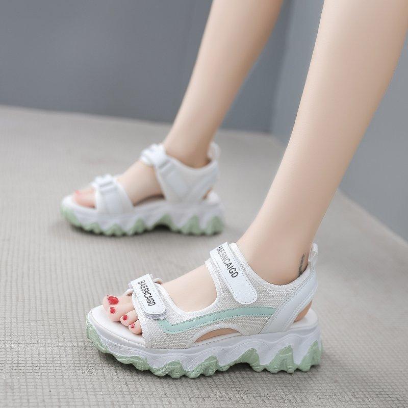 Sports Sandals New Summer Platform Student Soft-soled Beach Casual Shoes