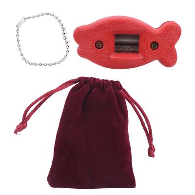 Hockey Skate Sharpener Ice Skate Shoes Grinding Conditioner Edge Blades Maintenance ToolRed