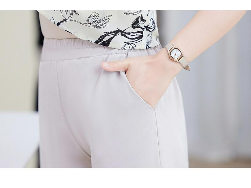 Mom's Stylish Summer Two-Piece T-Shirt Set for Middle-Aged & Elderly Women - Perfect for Mother's Day