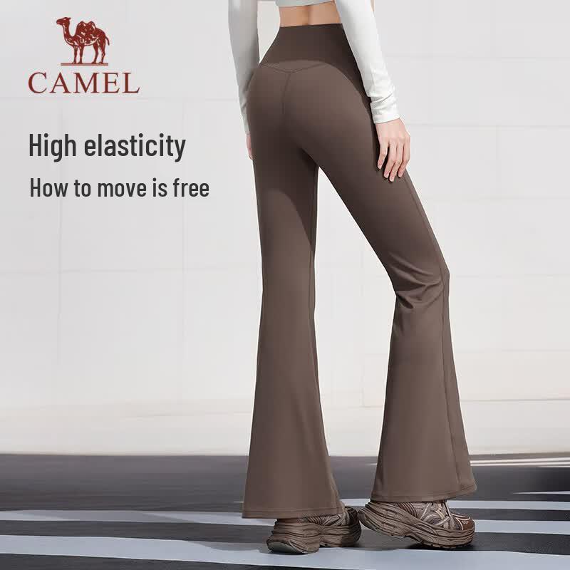 CAMEL Women's High-Waist Sun Protective Flare Pants