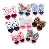 Multi-style Baby Sunglasses Headband Set Hearted Shaped Sunglasses & Bow Headband for Baby Girls Summer Outdoor Gift