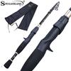 Tijă Telescopică de Pescuit Sougayilang 1.8-2.4m Ultralight Tijă Spinning/Casting pentru Pescuit Tijă de Pescuit din Fibră de Carbon Echipament Pesca