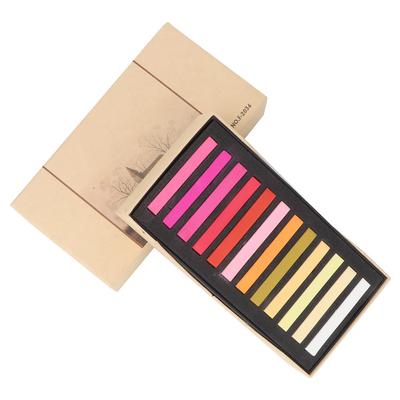 Mehrfarbige quadratische Form Künstler Zeichen Pastell Skizzenstift 12 24 36 48 Verschiedene Farben Set