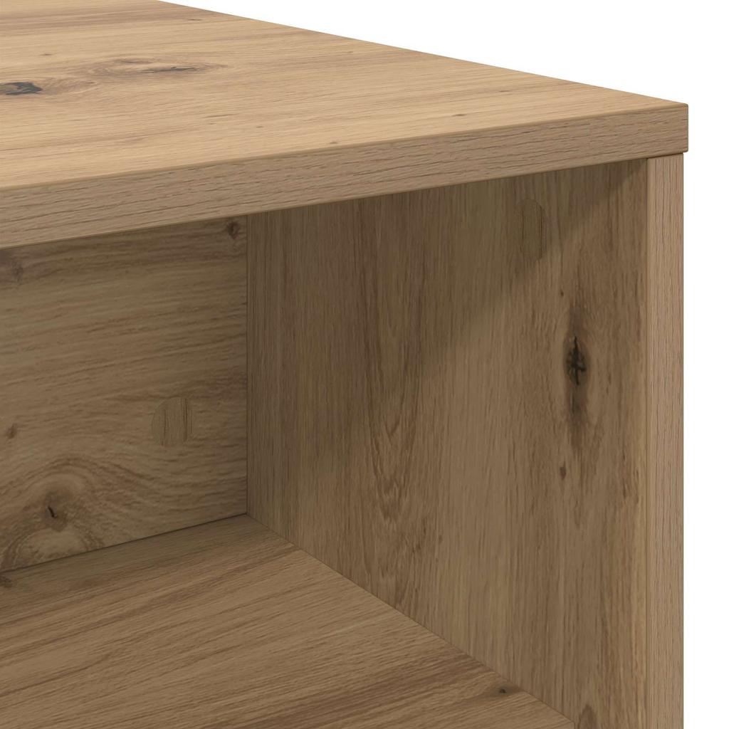 Coffee Table Artisan Oak 100 X 50 X 40 Cm Engineered Wood