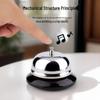 Stainless Steel Kitchen Service Bell for Orders and Competitions
