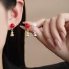 Cold Gourd Pearl Earrings New Chinese Retro Fringed Earrings Earrings Fashion Versatile Ear Jewelry