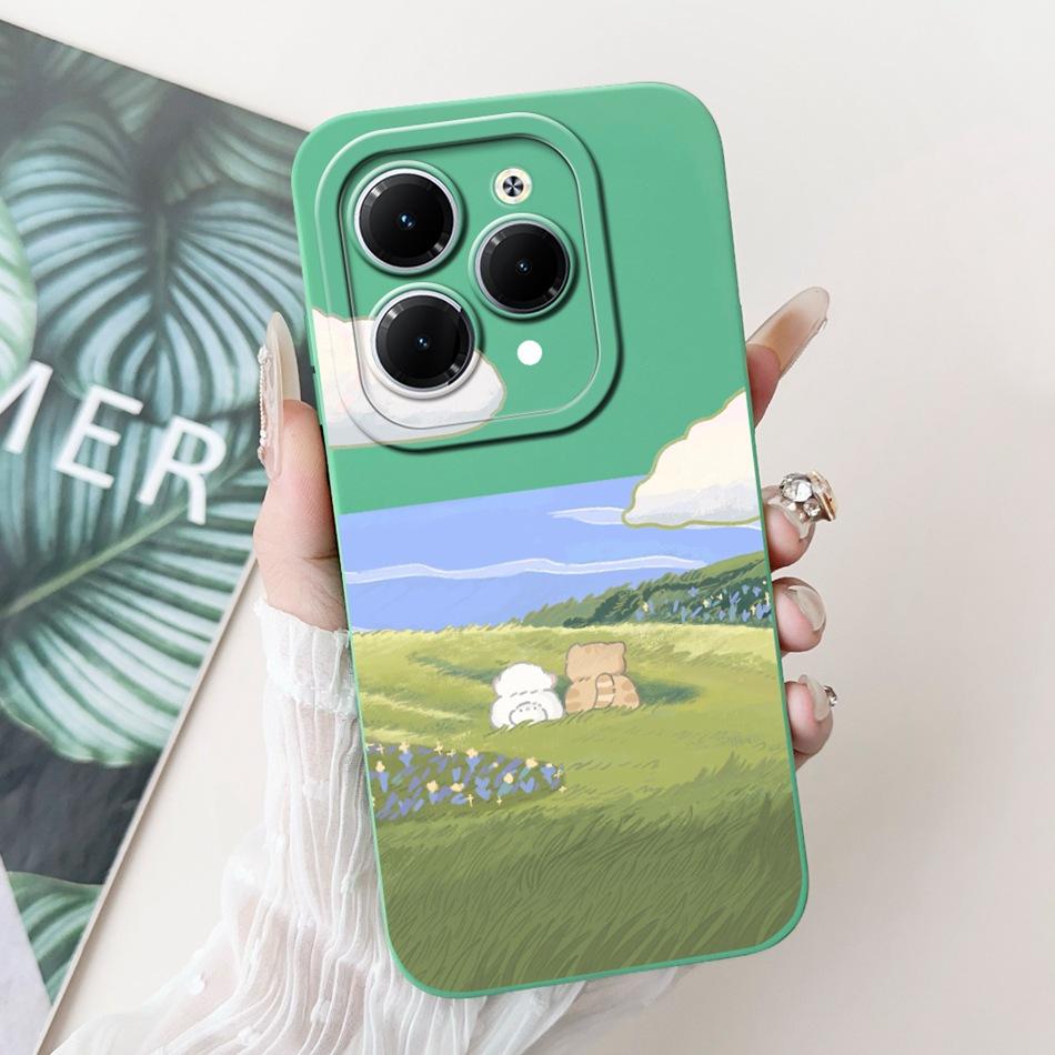 For Infinix Hot 40 Pro Case Hot 40 40i 40Pro Hot40 Hot40i Cute Panda Rabbit Cartoon Soft Silicone Shockproof Phone Cases