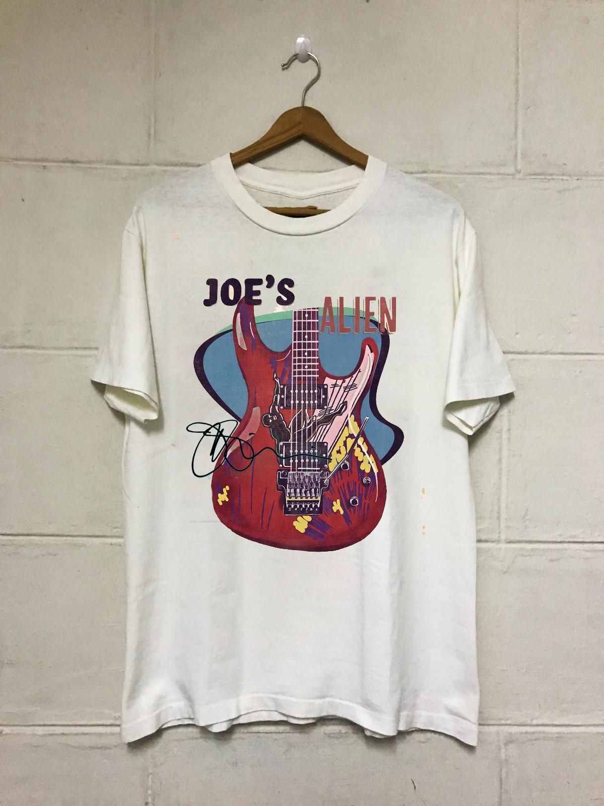 Rarre Joe Satriani Singer Cotton Gift For Fan White S2345XL Men T-shirt TMB659 XXL