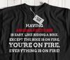 Unisex Funny Stable Angina T-Shirt & Angina Pectoris Gifts