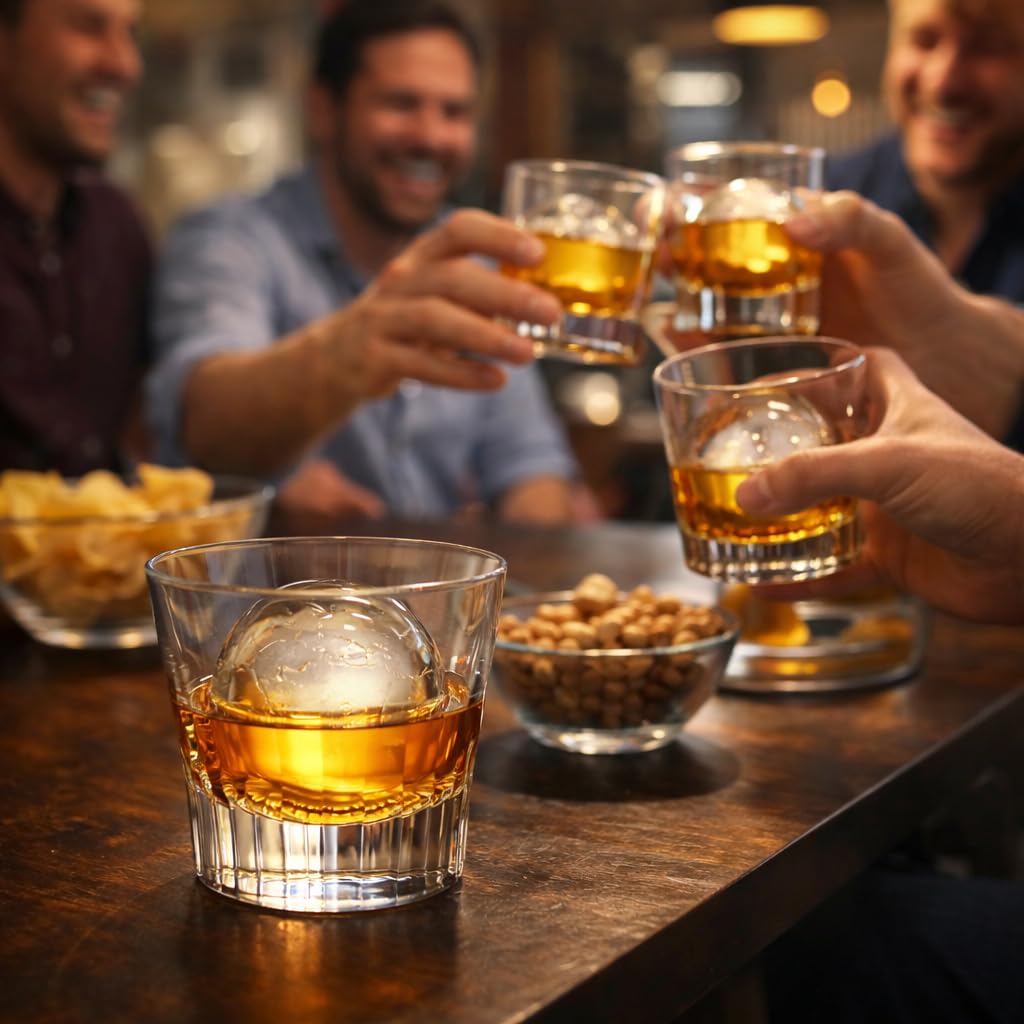 MGOXO Cut Glass Rock Set of Dishwasher Handcrafted by for Stylish and Popular Gift for Glasses, 270cc, 2, Safe, Artisans, Sake, Beer, Whiskey, Shochu,