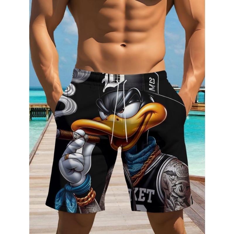 Men's Quick-drying and Breathable Beach Shorts , Are Perfect for Pool, Gym and Outdoor Activities.