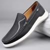 Fashion Slip-On Male Driving Shoes Classic Men's Genuine Leather Loafers New Breathable Male Flats Comfortable Casual Moccasins for Men