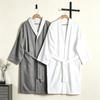 Unisex Cotton Hotel Bath Robe,Soft Absorbent Adult Bath Gown For Hotel Homestay Home All‑Season Use