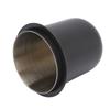 Stainless Steel Dosing Cup Hands Free Design Universal Inverted Coffee Dosing Cup 150ml Capacity Black Gray Espresso Dosing Cup