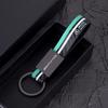Car Emblem Leather Key Fobs Keyring racing Keychain For Mercedes Benz A B C E S GLK GLE GLS GLC SLK Class AMG Keychain Accessory SK1