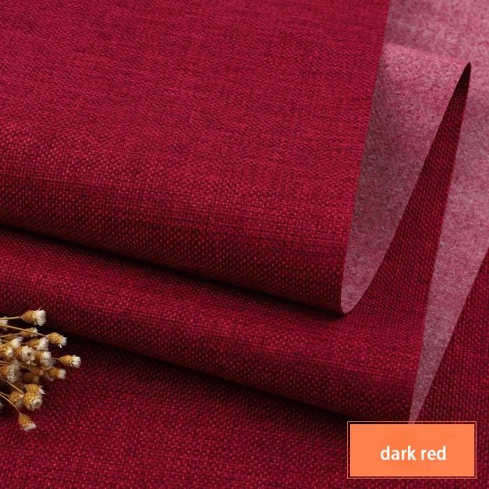 50cmX150cm Cotton Linen Thickened Solid Color Fabric Dustproof Canvas Cloth Sofa Background Cloth Linen Fabric