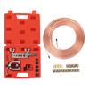 Brake Line Flaring Tool Kit 316in 14 Copper Coated Steel Tools Set for Single Double Flares