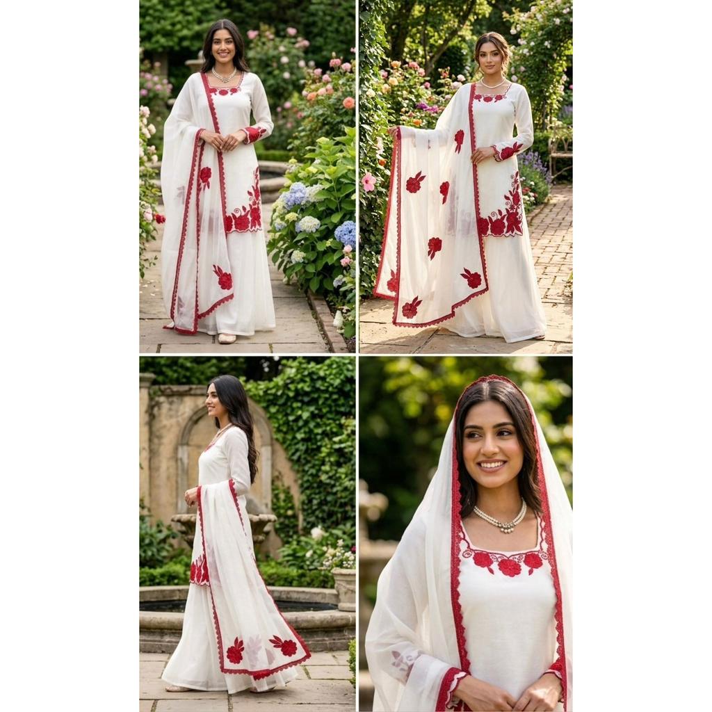 Pakisatni Top Palazzo Suit Desigenr Bollywood Party Wear Salwar Kameez Dress