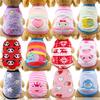 Cartoon Puppy Flannel Warm Cat Teacup Dog Small Milk Dog Cat Teddy Clothes Dog Vest Pet Supplies