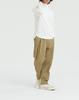 HISHANDER One Pleats Tapered Pants