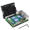 Raspberry Pi 5 Aluminum Alloy Armor Case with PWM Fan, Tools & Thermal Paste