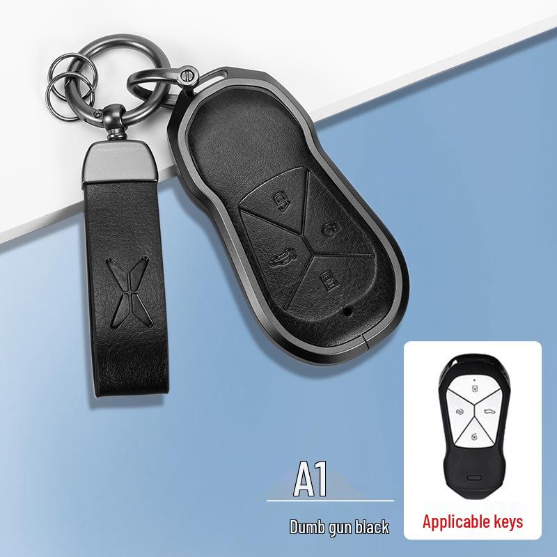 Compatible with XPeng P7i, G6, G9, P5, G3i Key Case - Premium Protective Shell with Buckle.